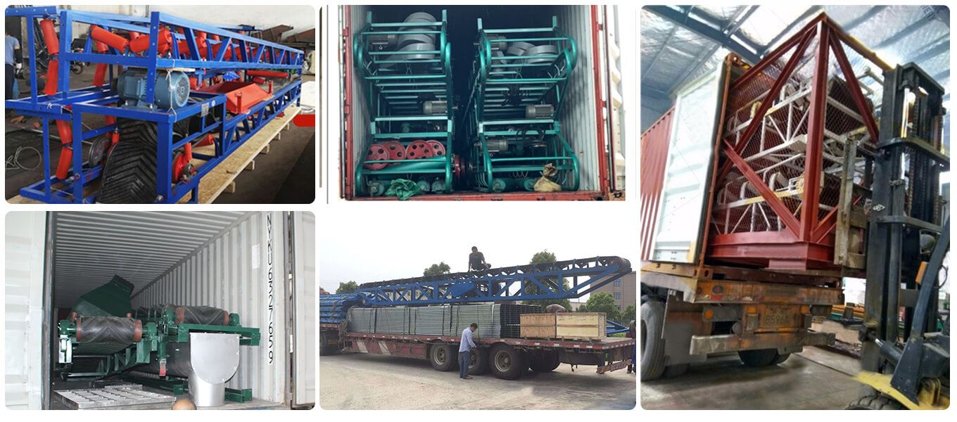 Portable Belt Conveyor Package & Delivery Portable Belt Conveyor Package & Delivery