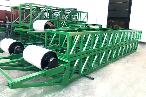 belt conveyor in sugar plant