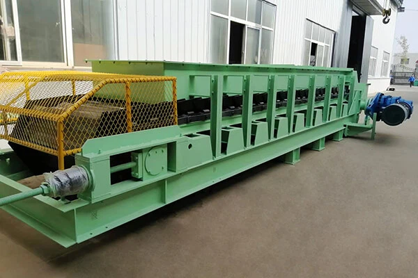 apron feeder for cement clinker