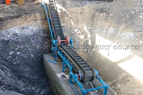 Steep Angle Conveyor Site-4 Steep Angle Conveyor Site-4