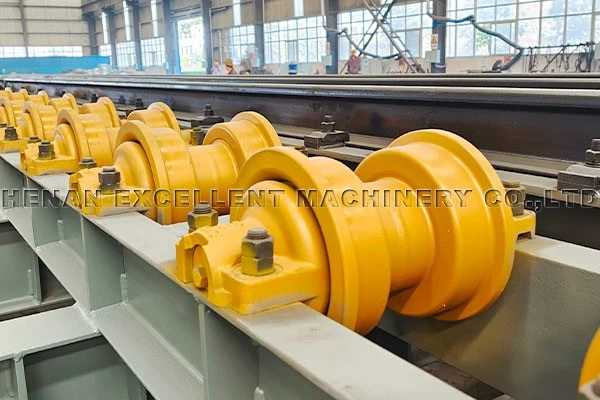 EXCT Apron Feeder Rollers EXCT Apron Feeder Rollers