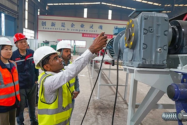 Inspect The Configuration Of Key Components Of The Bucket Elevator And The Belt Conveyor Inspect The Configuration Of Key Components Of The Bucket Elevator And The Belt Conveyor