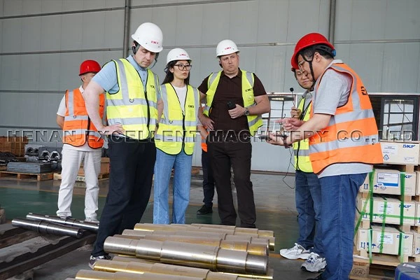 Russian Customer Factory Visit Russian Customer Factory Visit
