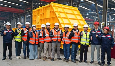 EXCT 1,000-Ton Crushing Station Passed The Quality Inspection Of Indonesian C...