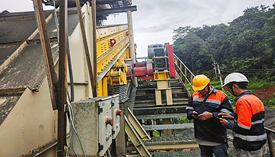 EXCT & Indonesian Agent Conduct Follow-Up Visit To Quarry...