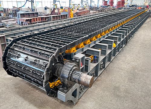Large Capacity Apron Feeder In Coal Handling Plant