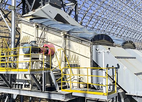 Large Capacity Incline Vibrating Screen For Copper