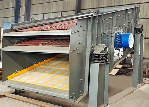 High Efficiency Incline Vibrating Screen Used In Quarries Gravel Pits