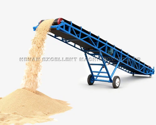 Portable Sand Conveyor