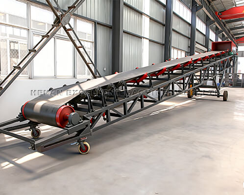 Portable Mobile Belt Conveyor For Iron Ore