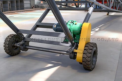 Portable Conveyor System Running Gear Portable Conveyor System Running Gear