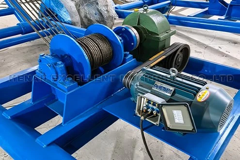 Mobile Inclined Belt Conveyors Structure Lifting Device Mobile Inclined Belt Conveyors Structure Lifting Device
