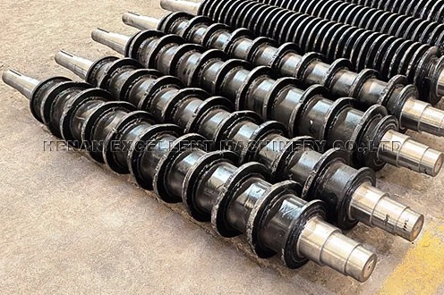 Municipal Solid Waste Roller Screen Arc Triangle Blades Municipal Solid Waste Roller Screen Arc Triangle Blades