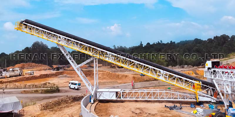 Radial Stacker Conveyor Radial Stacker Conveyor