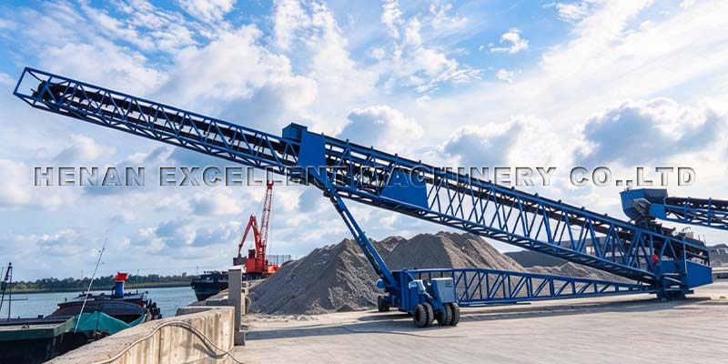 Telescopic Stacker Conveyor Telescopic Stacker Conveyor