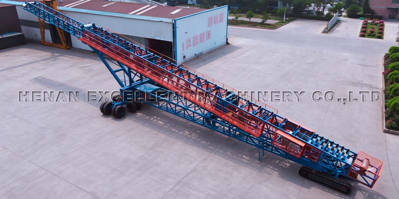 All-Terrain Tracked Stacker Conveyor All-Terrain Tracked Stacker Conveyor