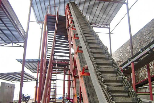 Corrugated Belt Conveyor