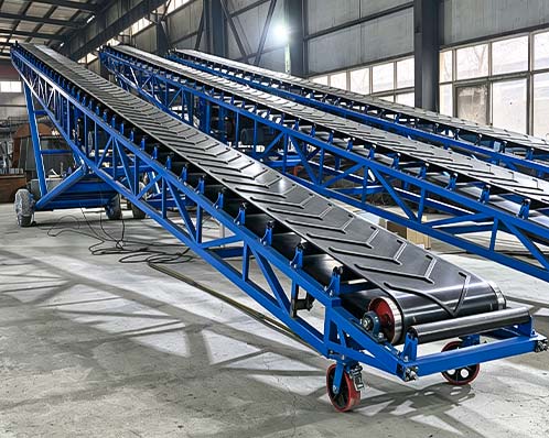 Portable Belt Conveyor For Sugar Bag Handling