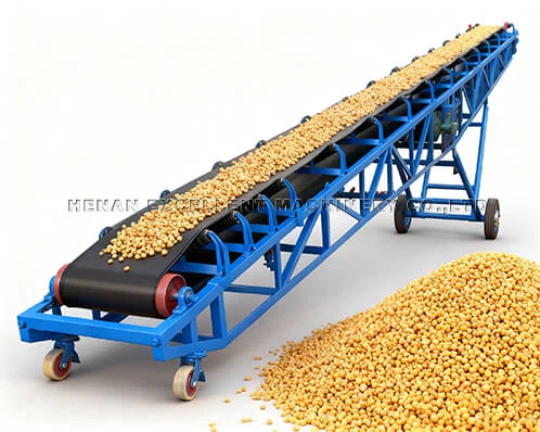 Portable Inclined Belt Conveyor