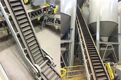 Sidewall Belt Conveyor For Limestone