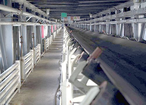 Enclosed Belt Conveyor System