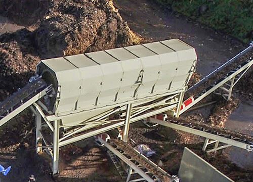 Trommel Screen Waste Separation