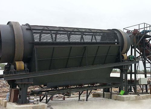 Trommel Screen Waste Separation