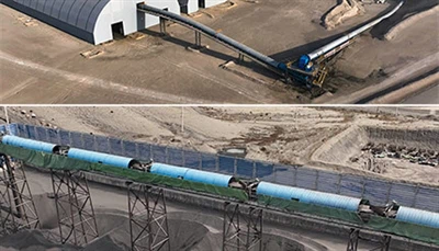 Belt Conveyor Covers Safe Construction Measures