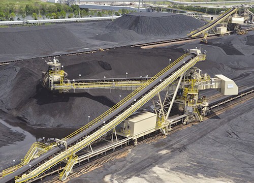 Large Capacity Belt Conveyor System For Coal