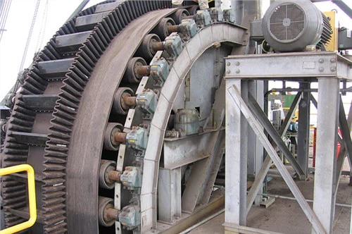 Sidewall Belt Conveyor For Sand