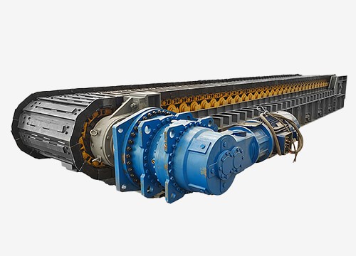 Heavy Duty Type Coal Mineral Apron Feeder in Coal Handling Plant factory