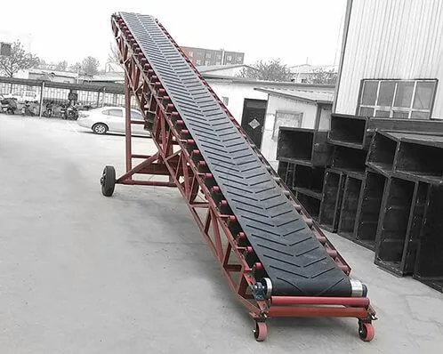 Portable Belt Conveyor For Tire Handling And Transportation suppliers