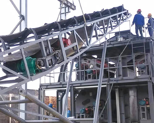 Portable Mobile Belt Conveyor For Iron Ore price